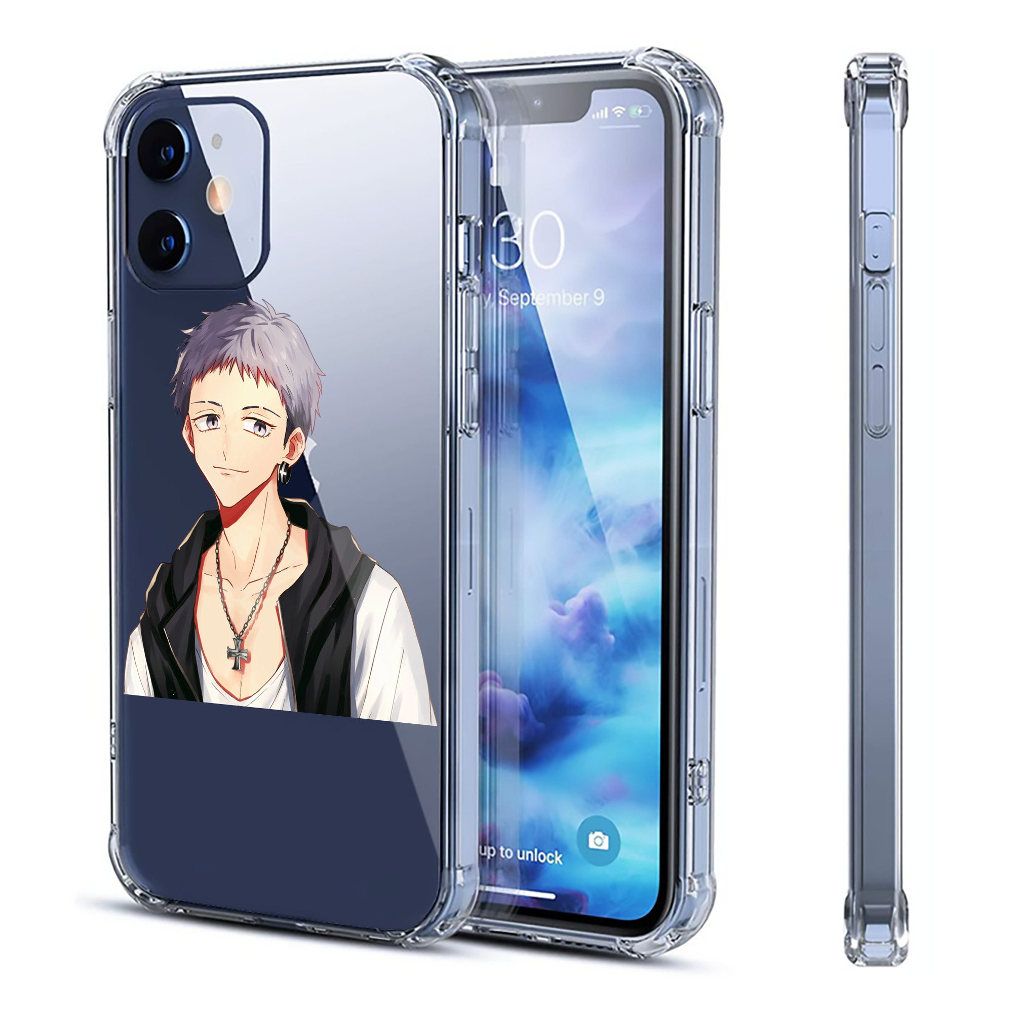 （画像用） 東京リベンジャーズ Tokyo Revengers 【iPhone 12シリーズ対応】透明スマホケース（クリアソフトケース）